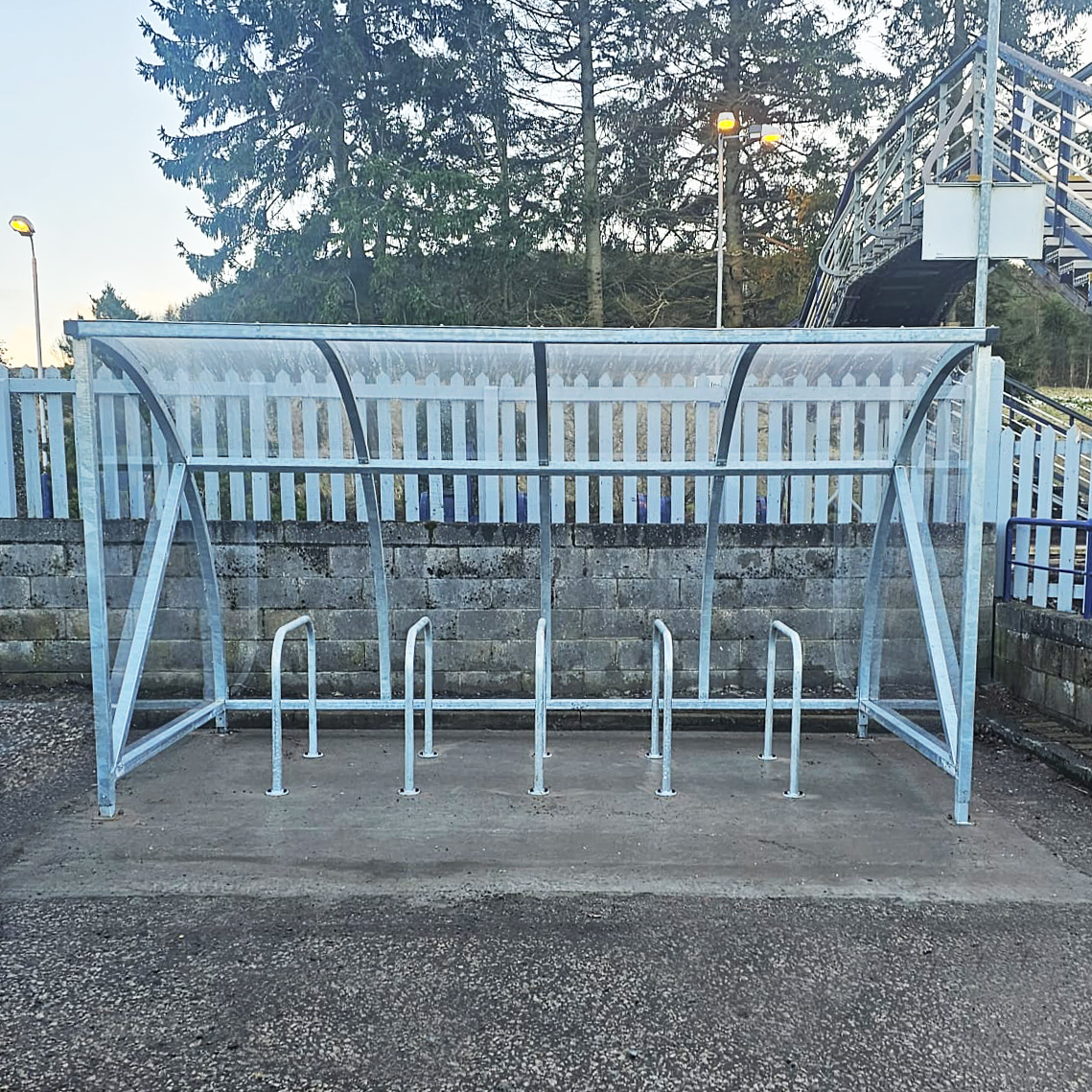 ScotRail Insch Station Cycle Parking